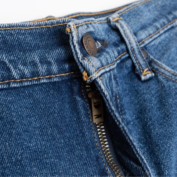 Levis 511 Shorts Blue Denim Pride Rainbow Stonewall Raw Hem Embroidered Size 30 - Picture 5 of 14